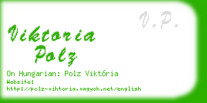 viktoria polz business card